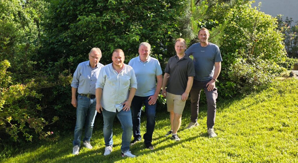Der Vorstand der CDU-Ortsunion Langenei-Kickenbach in einer Gruppenaufnahme